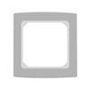 ELSO 204120 RIVA 1-fach Rahmen, perlweiss (cremeweiss) glänzend