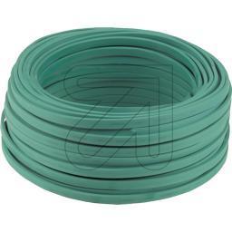 H05RNH2-F Illu-Flachkabel, Grün, für Aussenverlegung, 2x1,5 qmm, 50 Meter Ring